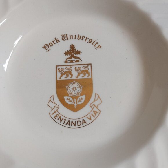 VINTAGE York University Toronto Ash Tray TENTANDIA VIA - Picture 2 of 4